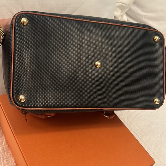 Longchamp France Leather Trimmed Toiletry Cosmetic Dopp Travel Bag Unisex NICE🥰 - Picture 13 of 16